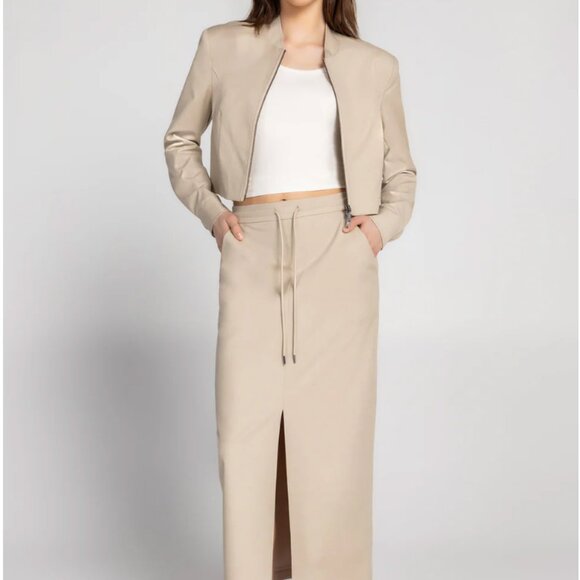 NWT Pure & Simple | Olive Cropped Madrid Jacket - Picture 7 of 17